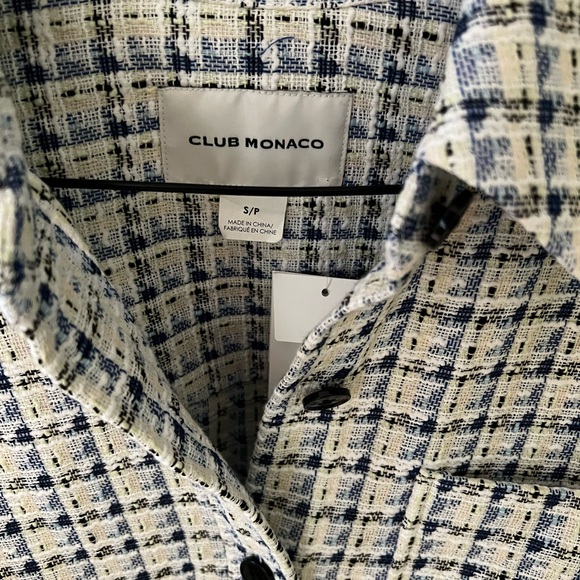 Club monaco shirt jacket,NWT - Picture 2 of 3